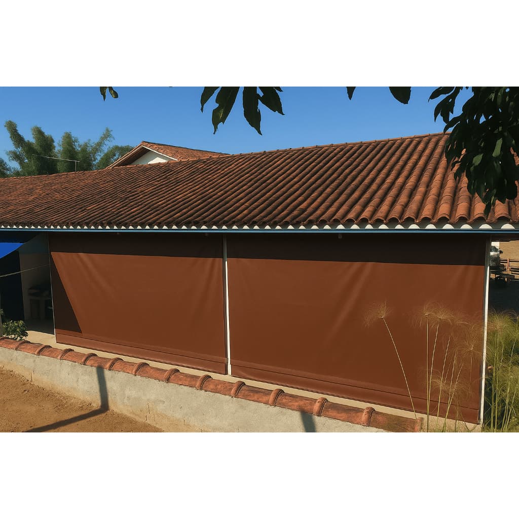 Toldo retratil Cortina 300 x 200 Impermeável Casa varanda *LEIA DESCRIÇÃO*