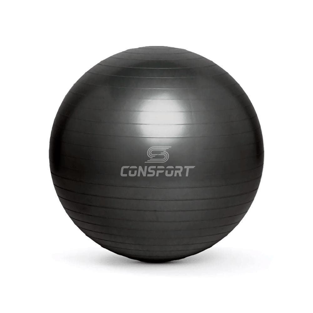 Bola Suiça de Pilates 75cm para Yoga Ginástica Fisioterapia Alongamento Consport