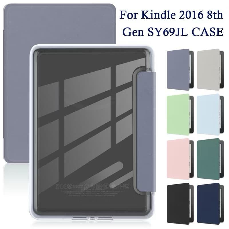 W.BILL Capa de acrílico Capa Kindle para Kindle 558 8 Geração SY69JL 2016 6 polegadas