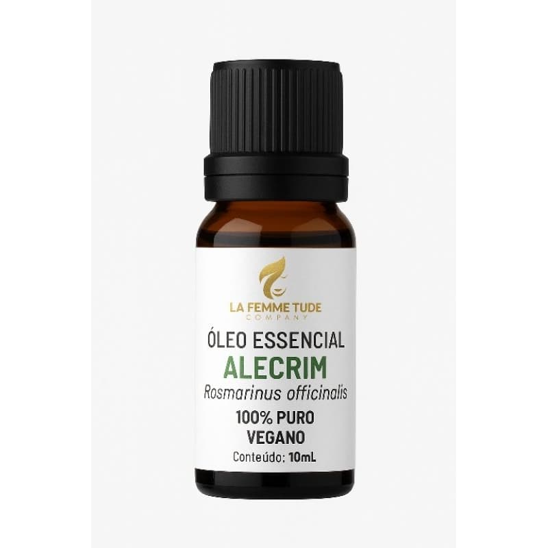 Óleo Essencial de Alecrim, 100% puro e vegano 10ml