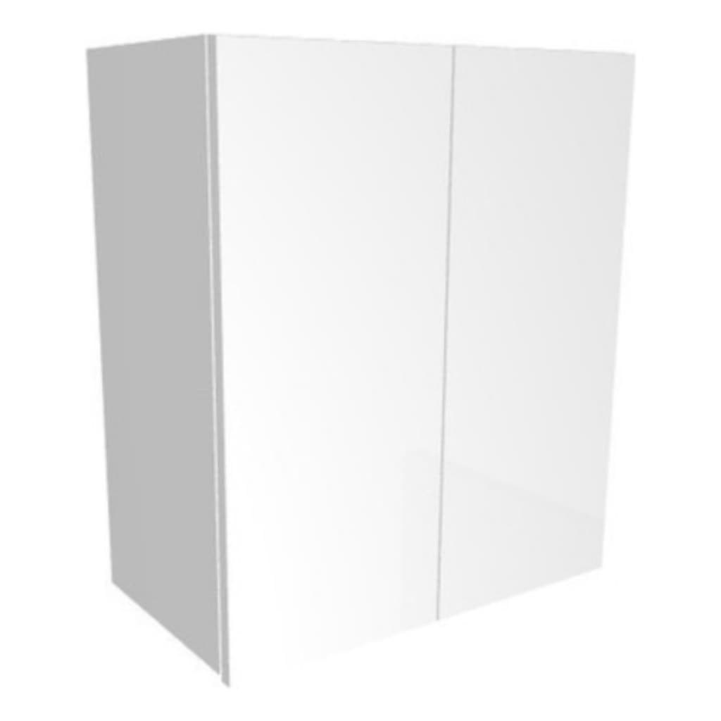 Armário Aéreo 2 Portas Cozinha Escritório Lavanderia Branco