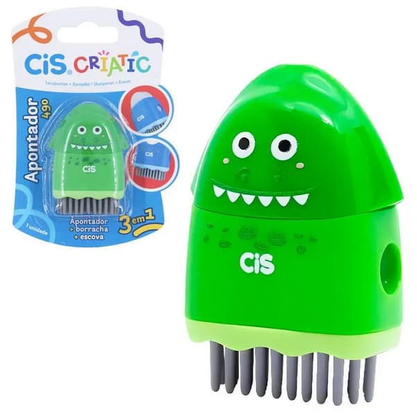 Apontador Criatic 3 em 1 Cis