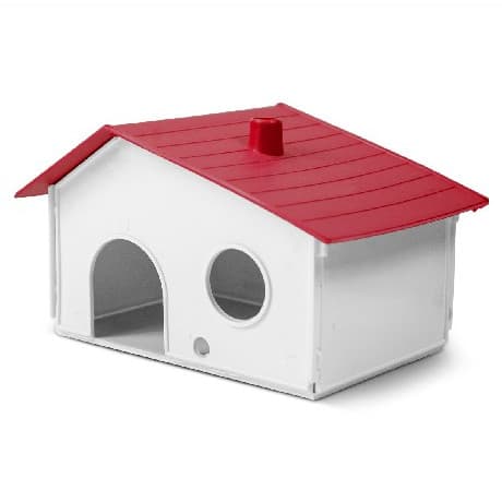 CASINHA PARA HAMSTER PLÁSTICA ESCOLHA A COR FAVORITA