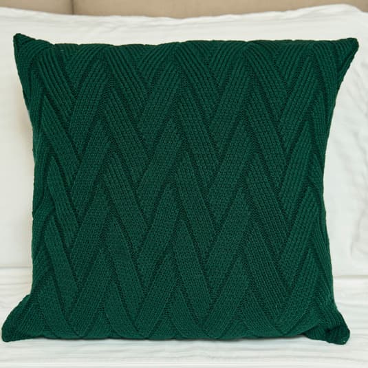 Capa Almofada 45x45 Estilo Ponto Cestaria Elegante para Sala e Quarto - 40016