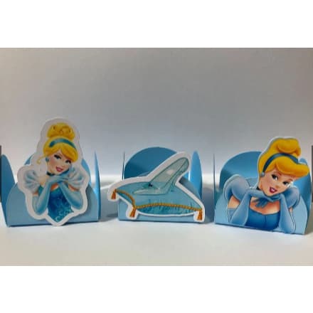 Forminhas Personalizadas p/ Doces 50/100/150/200 Unidades - Tema Cinderela - ATENÇÃO *LEIA DESCRIÇÃO
