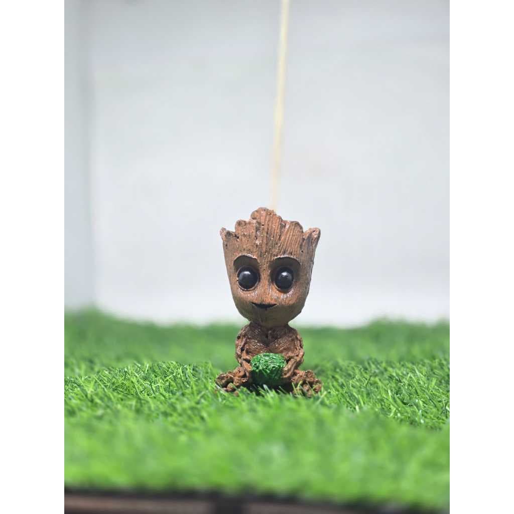 Incensário Groot Marvel Geek Incenso Palito 10.5 cm Item para Decoração Esoterismo