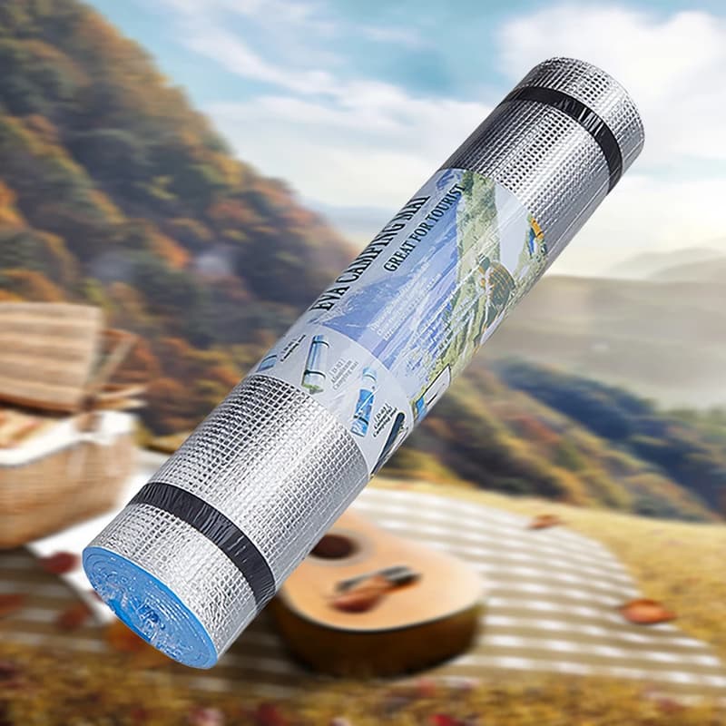 Isolante Térmico EVA Dobrável – Leve, Confortável e Perfeito para Atividades ao Ar Livre