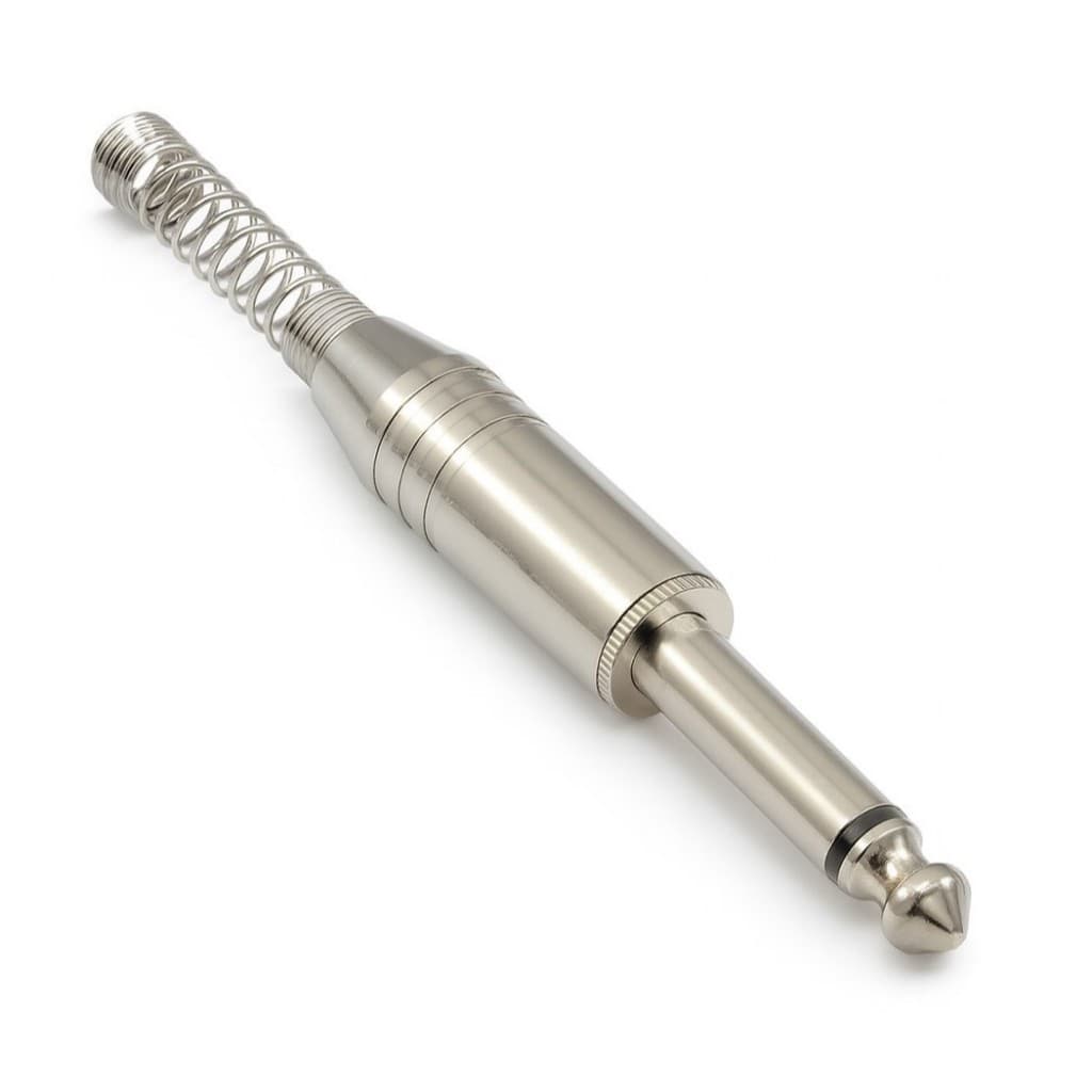 Kit Plug P10 Mono Metal Profissional C/ Mola