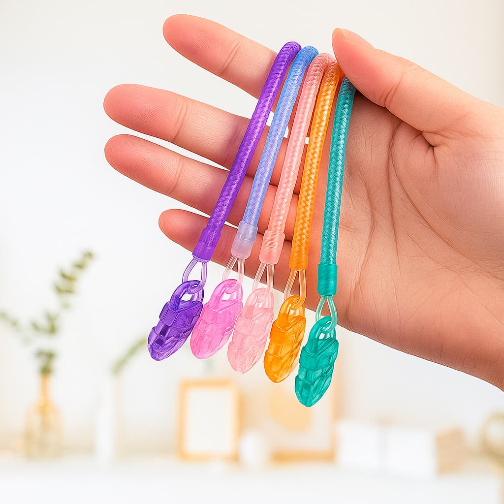 Kit 10 Prendedor de Chupeta Tipo Mola Universal Bebe Anti Queda Limpa Fácil Envio Rápido 24 Horas