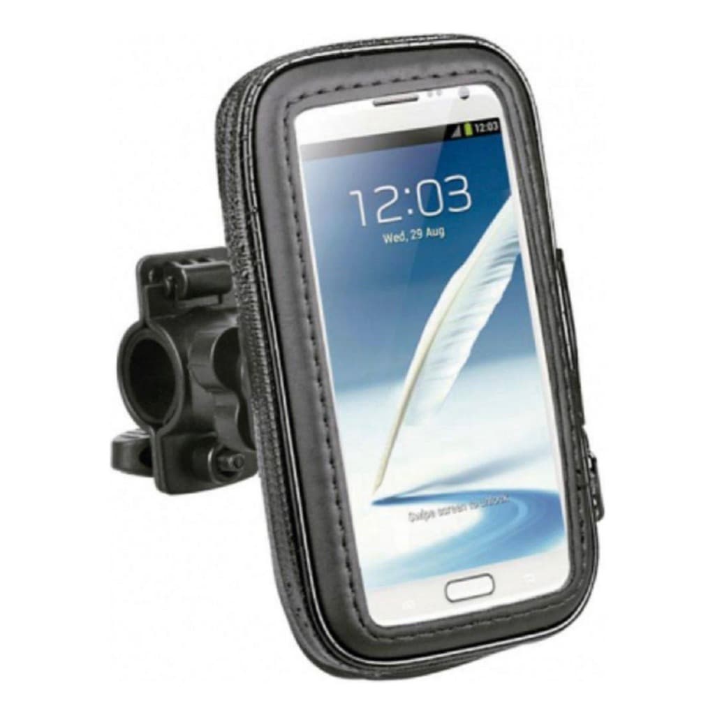 Suporte Celular Moto Bike 6,6"Capa Impermeável Rotação 360° Fixação Segura Trilhas Alta Proteção