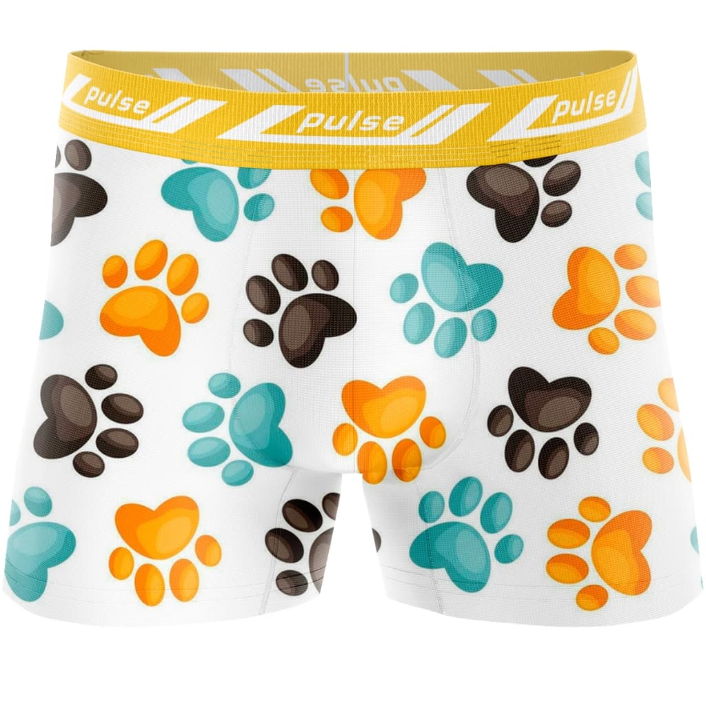 Kit 5 Cuecas Box Boxer Infantil  criança Menino Desenho Com Forro de Algodão