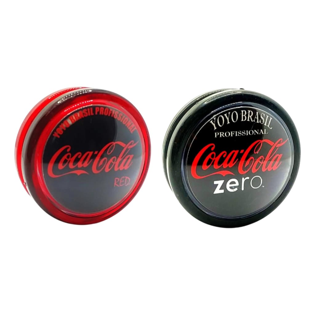 Yoyo ( Ioio, Yo-yo) Profissional De Eixo Fixo Coca Cola, Fanta Kit Com 2