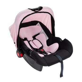 Bebe Conforto Preto e Rosa Styll Baby