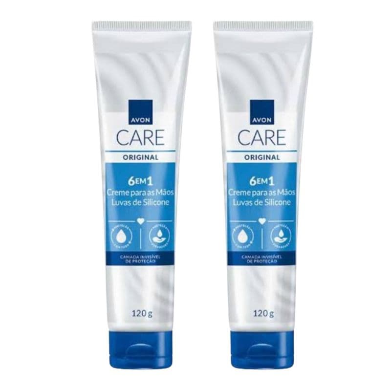 Avon Luvas de Silicone para as mãos 120g cada, Avon Care