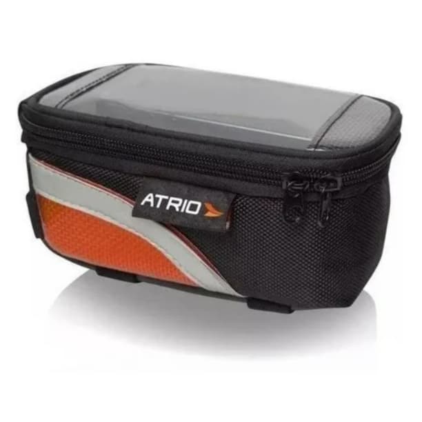Bolsa para Quadro Bicicleta Bike com Porta Celular Atrio 0,6L Impermeável