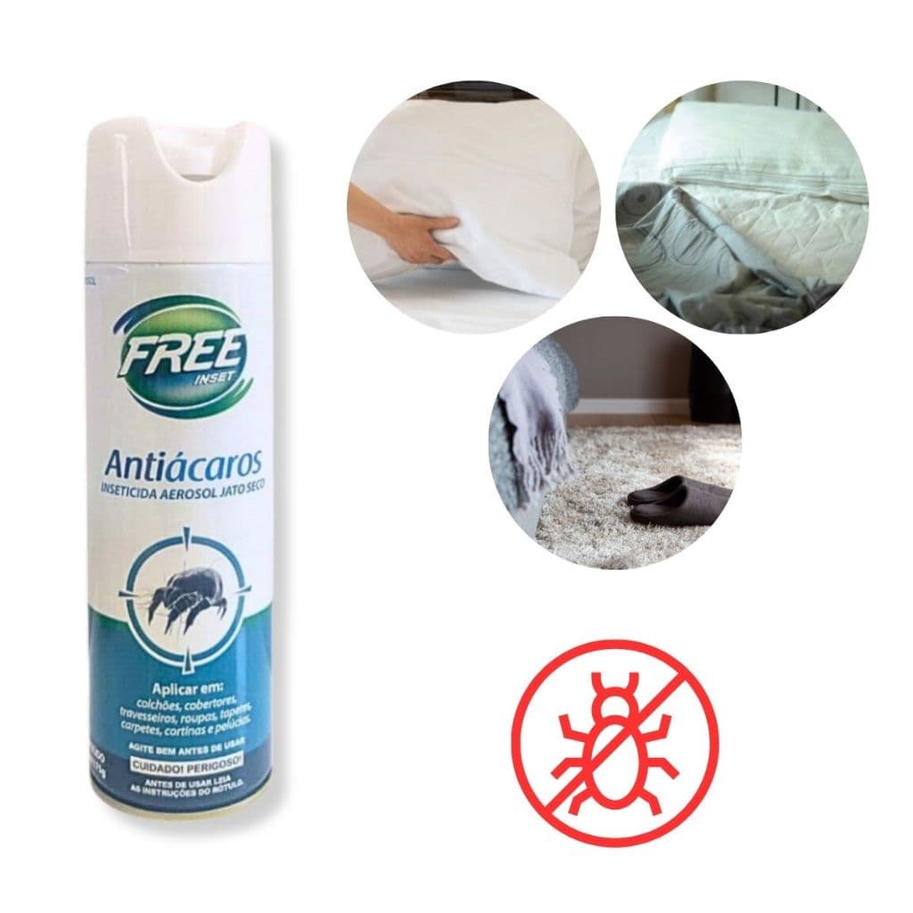 Anti Ácaro Free Inset Original 300ml Inseticida