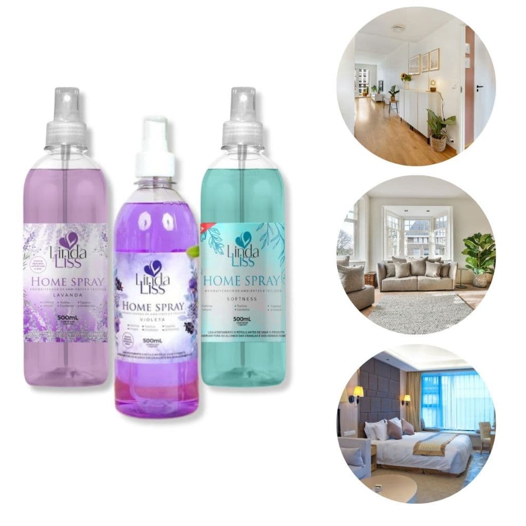 Aromatizador de Ambientes Home Spray 500mL - Linda Liss