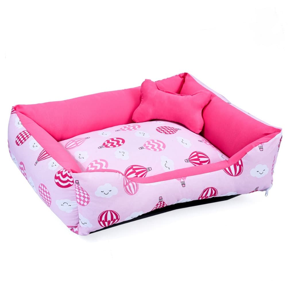 Cama pet para Cachorro ou Gato 100% Algodão + ossinho enchimento Siliconado