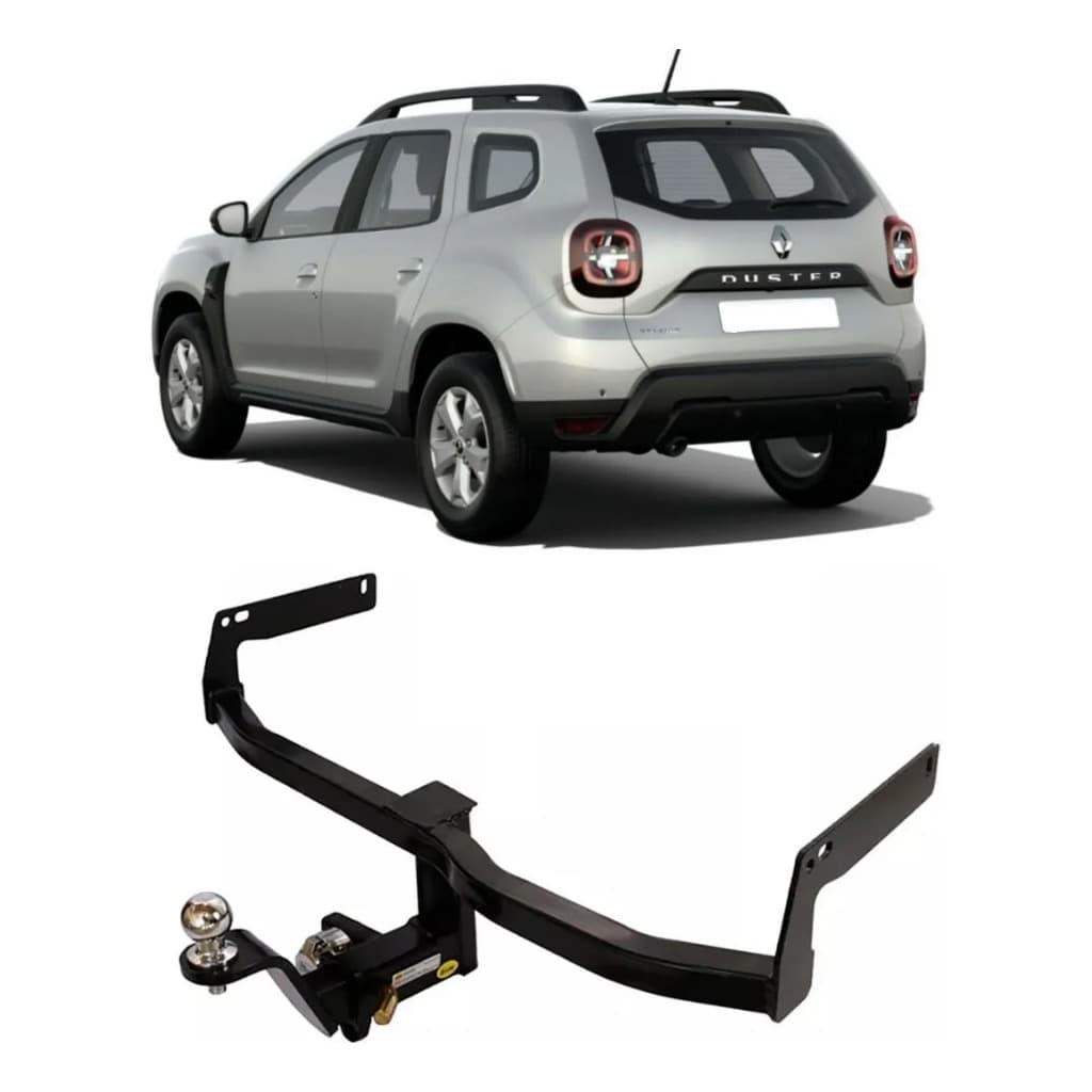 Engate Reboque Removível Renault Duster 4x2/4x4 2010 até 2026 1.000kg