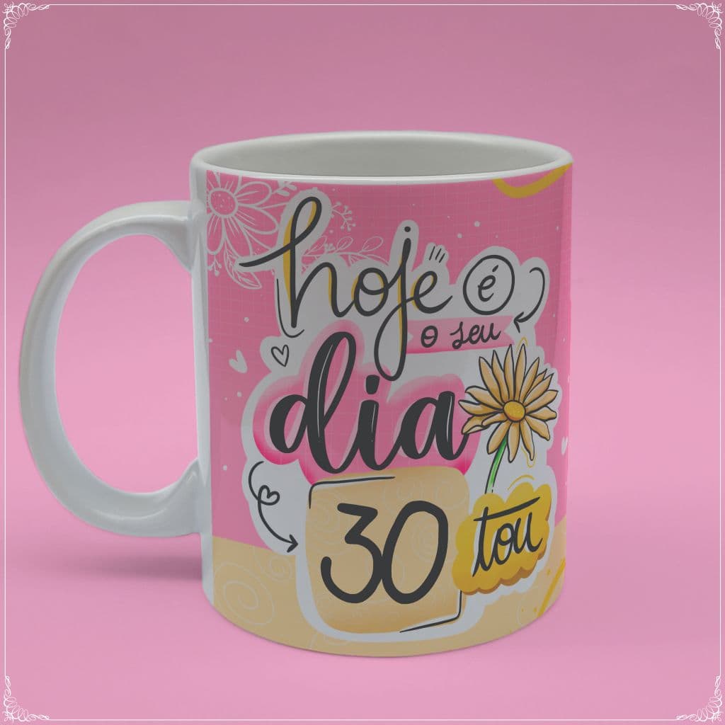 Caneca Personalizada Aniversario, Caneca para presente, Caneca porcelana, Caneca Louça