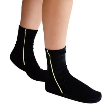 Meia Térmica De Grãos Fascite Plantar Fibromialgia Mercur
