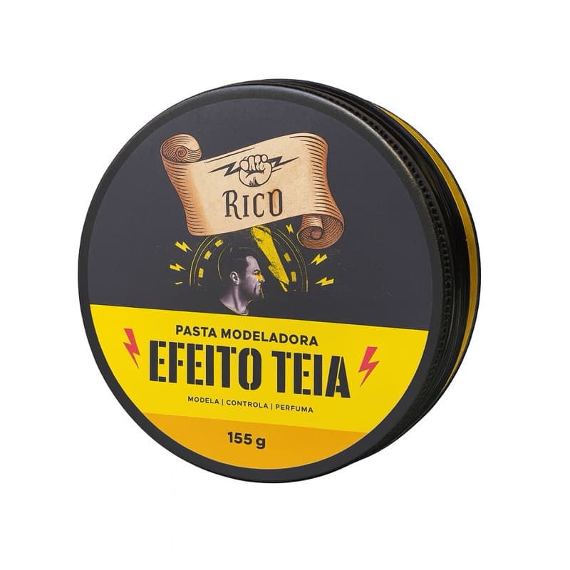 Pasta Modeladora masculina Efeito Teia 155g – Modela, Controla e Perfuma