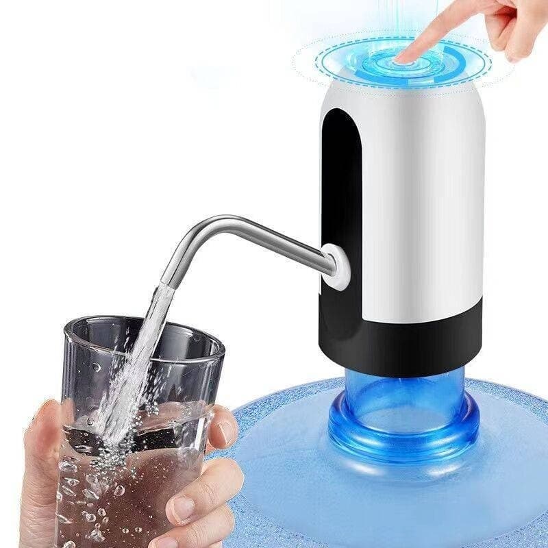 💧 Bomba Elétrica Recarregável USB para Galão de Água– Portátil, Compacta e Fácil de Usar em Casa, Viagem ou Escritório 🏠