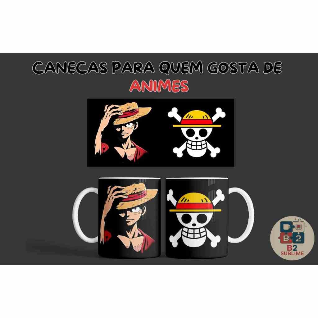 Caneca Personalizada 325ml – Naruto, DBZ, One Piece, Jujutsu | Geek Presente Criativo Premium