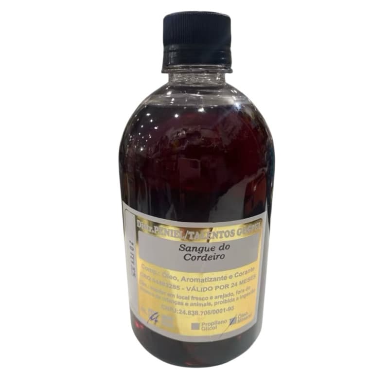 1 Óleo Ungido Sangue do Cordeiro – 500ml
