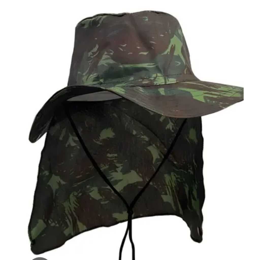 CHAPÉU DE TECIDO -CAMUFLADO