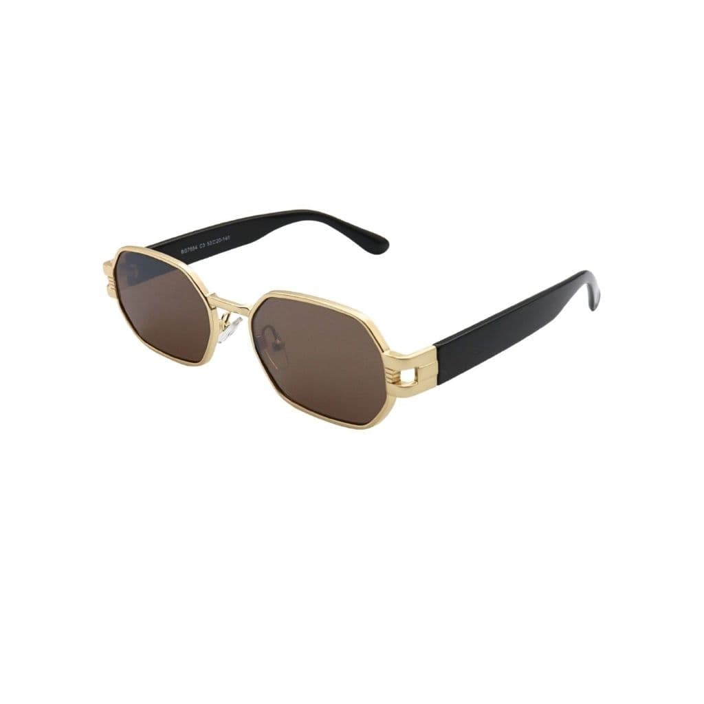 Oculos de sol Geometrico moda feminino Luxo Original Unissex Blogueira Premium Masculino uv400 - Texas