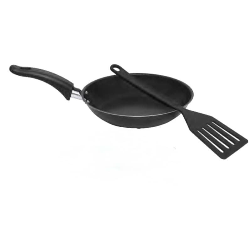 Frigideira ANTIADERENTE + espátula de silicone