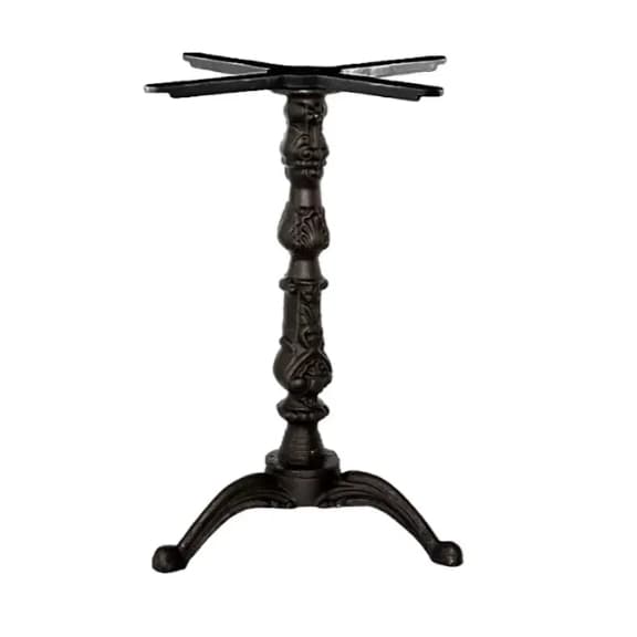 Pé De Mesa Veroninha + Trava  Em Ferro Fundido