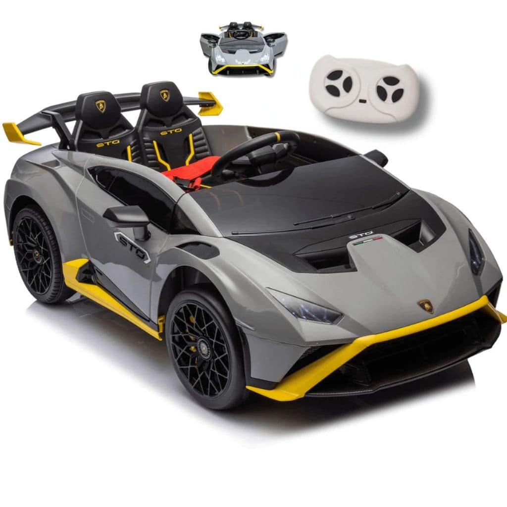 Carrinho Elétrico Infantil Lamborghini Huracan 24V Drift 360º Licenciado Controle Remoto Bateria Recarregável Potente