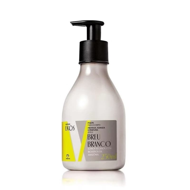 Polpa Desodorante Hidratante Para o Corpo Natura Ekos Breu Branco 250 ml