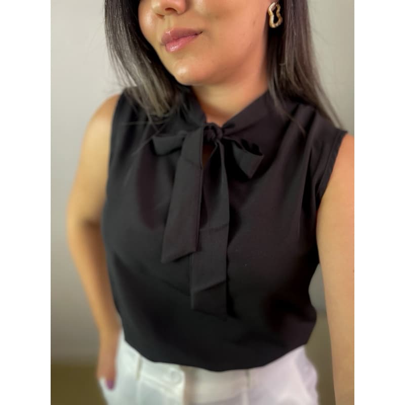 Blusa regata Feminina Social Elegante