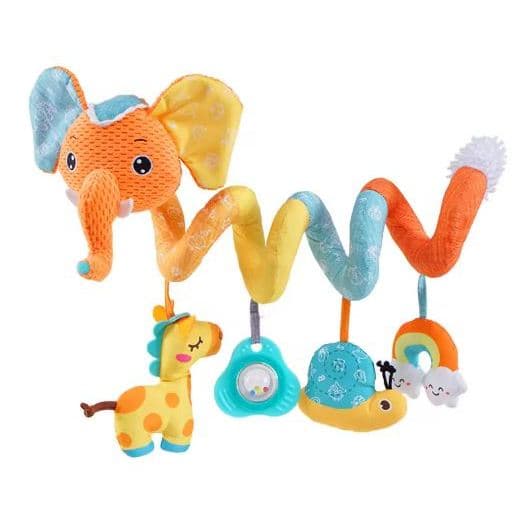 Móbile Para Bebê Conforto Berço E Carrinho Espiral Elefante