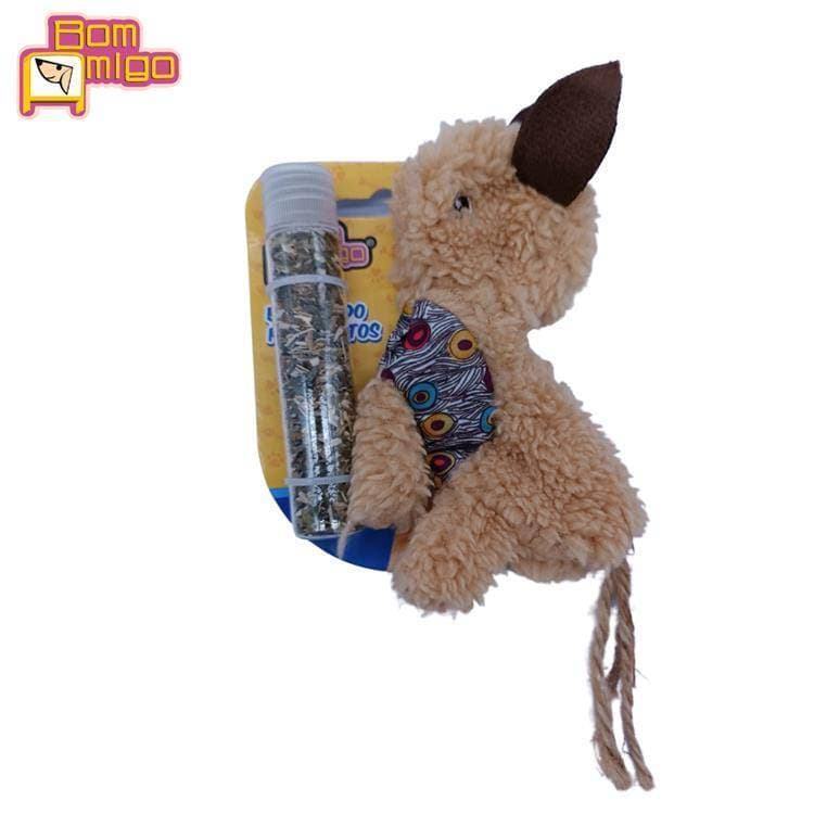 Coelhinho para gato com Catnip Quyon para Gatos - Qualidade Premium - Envio Imediato - C2168