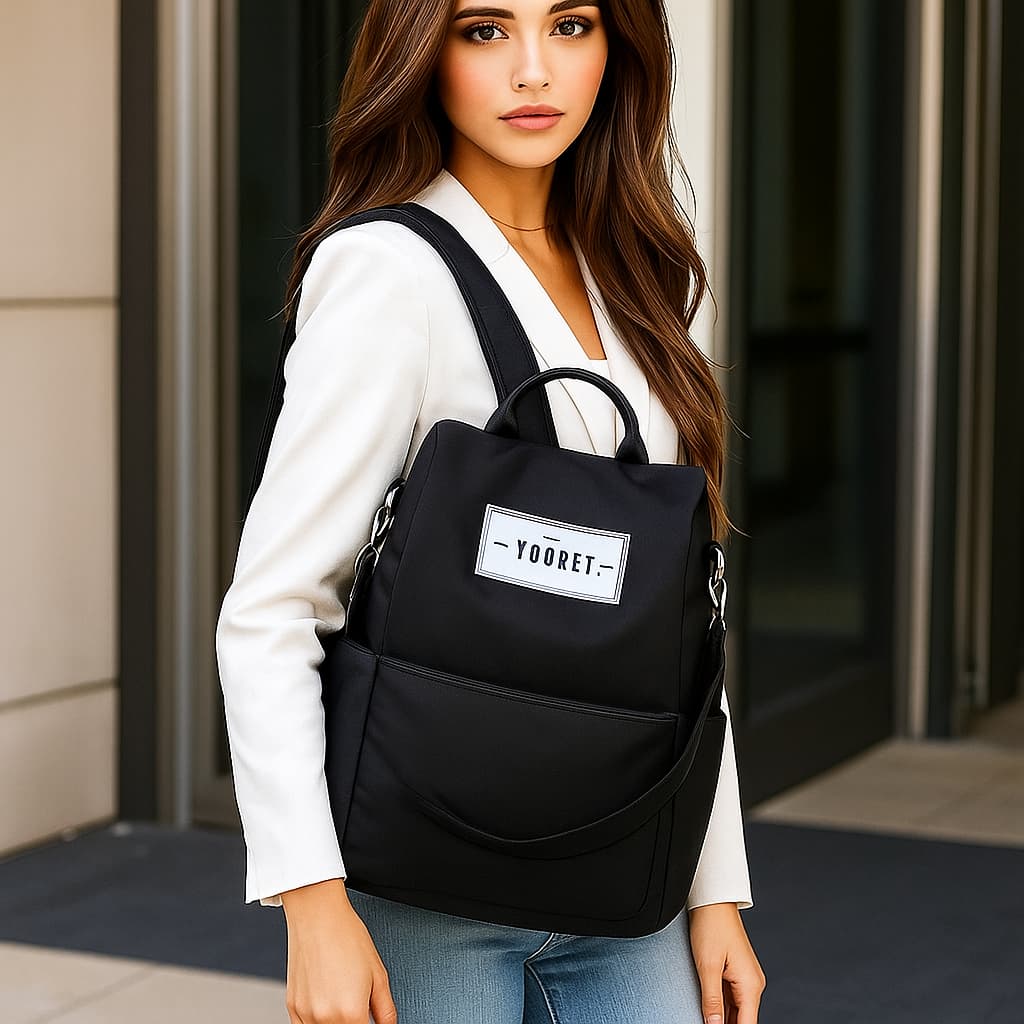 Bolsa Mochila Feminina Estilosa Alta Qualidade Com Forro interno Magali