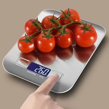 Mini Balança Digital Cozinha 5-10kg Alta Precisão Nutrição Dieta Confeitaria