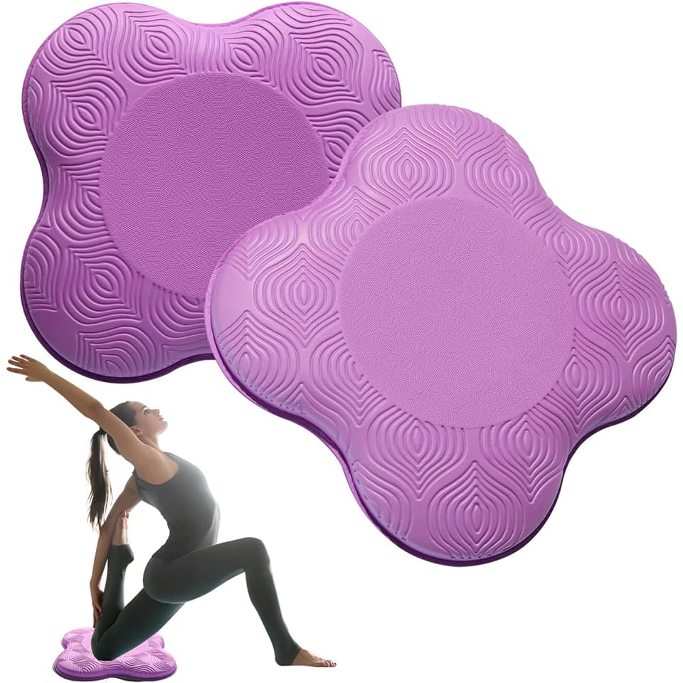 1 Par Knee Pad Pulso De Joelheira Anti-Derrapante Tapete Protetor De Yoga Mat
