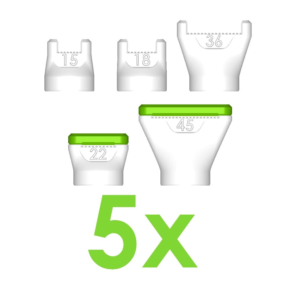 Aplicador cola MDF e fita de borda - Kit com 5 bicos