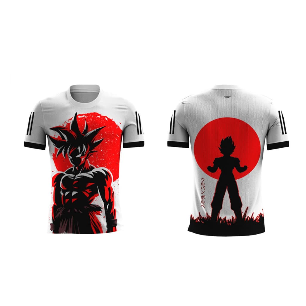 Camisa Anime Mangá Personagem Casual Confortável Masculina Feminina