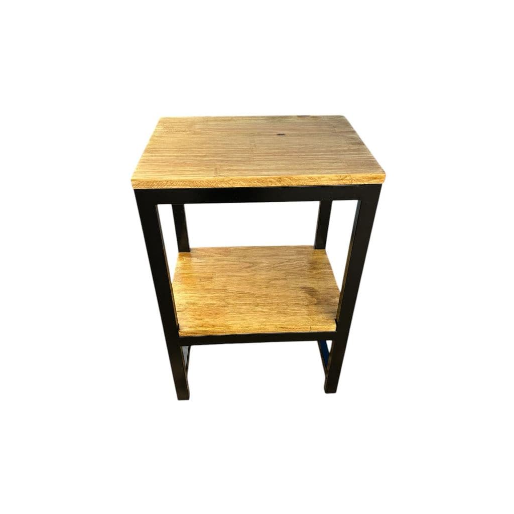 Mesa Cabeceira Estilo Industrial Moderno Bistrô 60x40x30cm