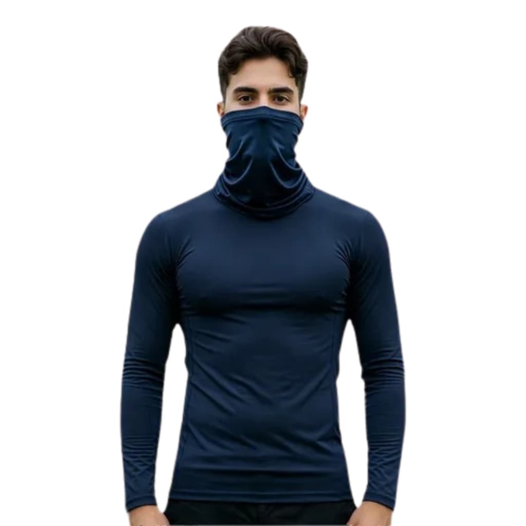 Kit Camisa Proteção Térmica UV50+ e Bandana Pesca E Ciclismo