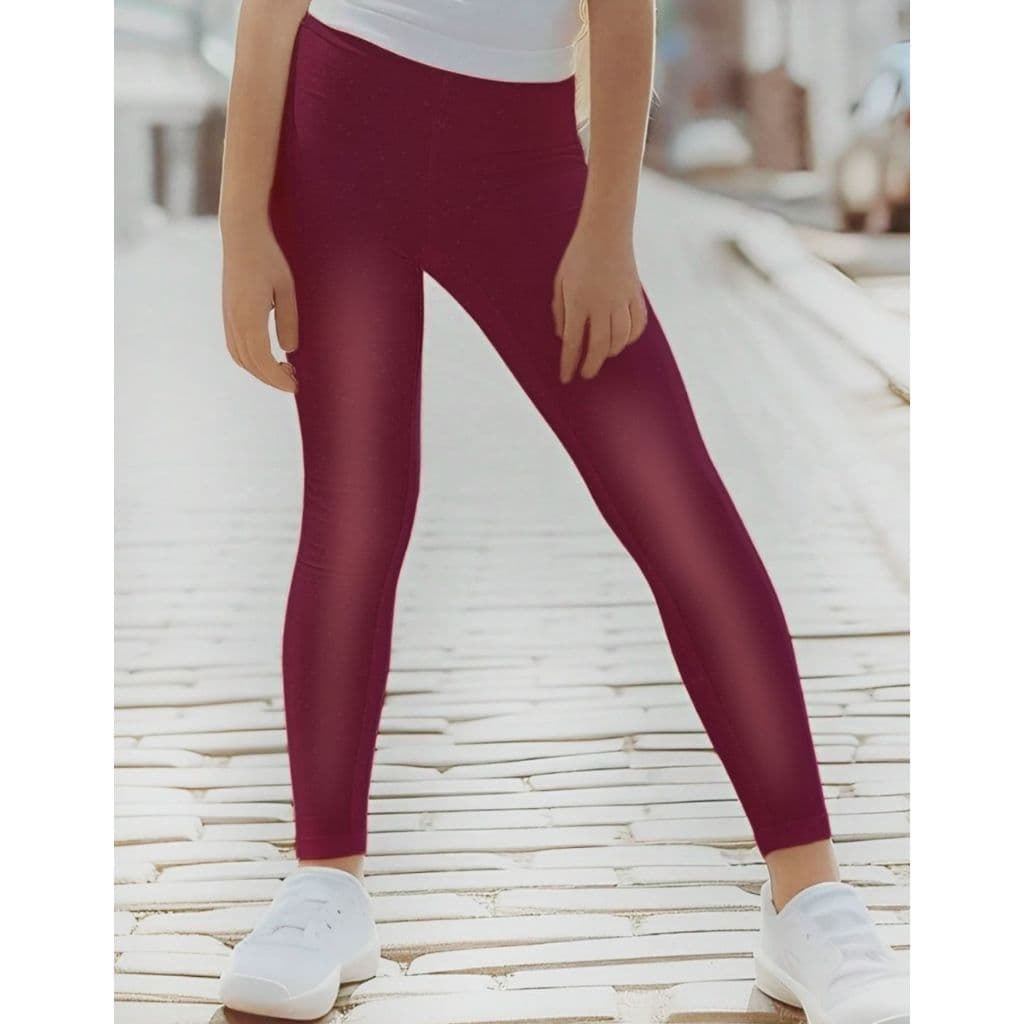 Legging Infantil BORDO CIRRE PREMIUM   Legging Infantil  Calça Infantil  Calça Menina