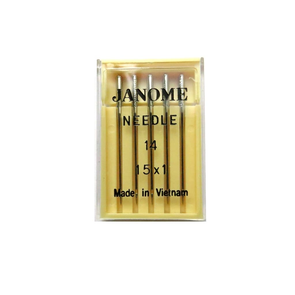 Agulha Para Máquina Doméstica Universal Janome 15 X 1 #4163988345