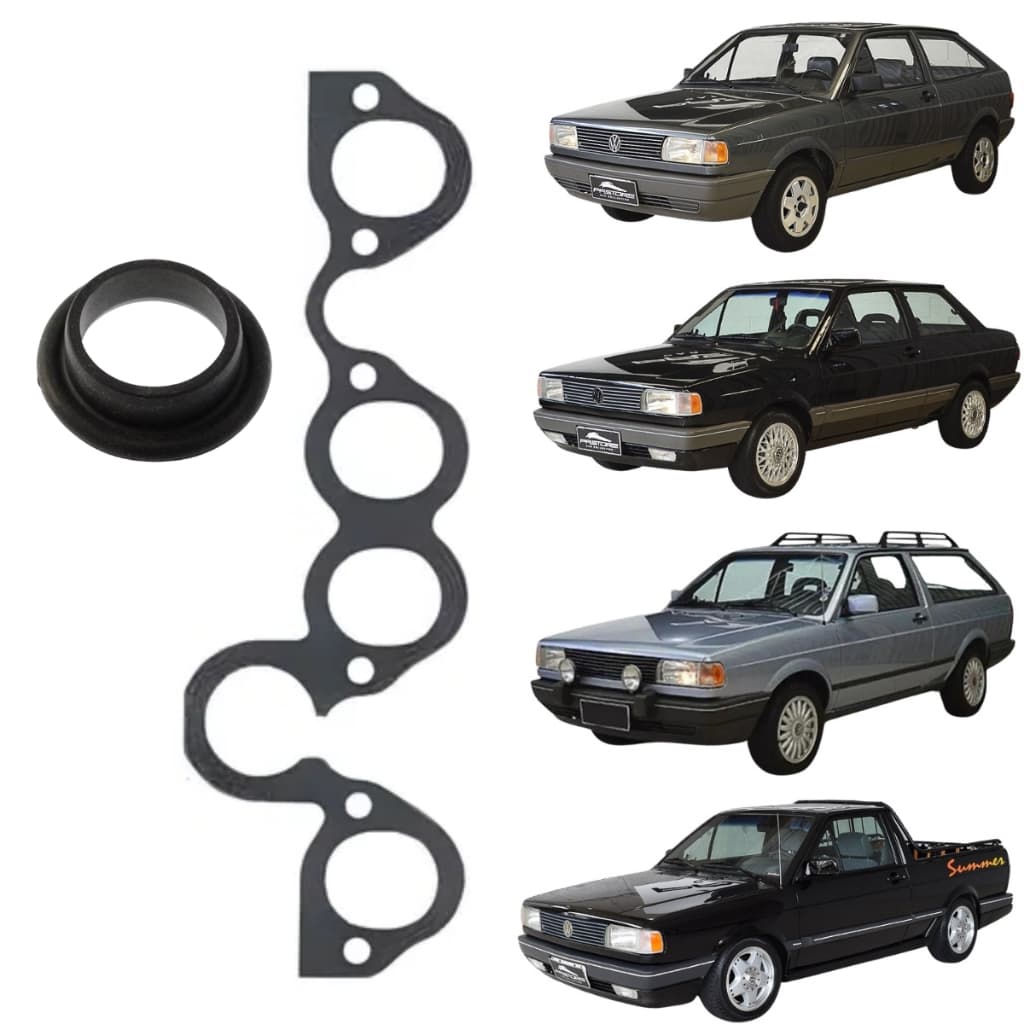 Junta Coletor de Admissão Gol Saveiro Voyage Parati Motor Ap 1.6 1.8 2.0