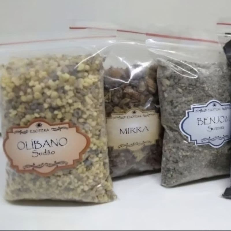 KIT Olíbano Mirra e Benjoim