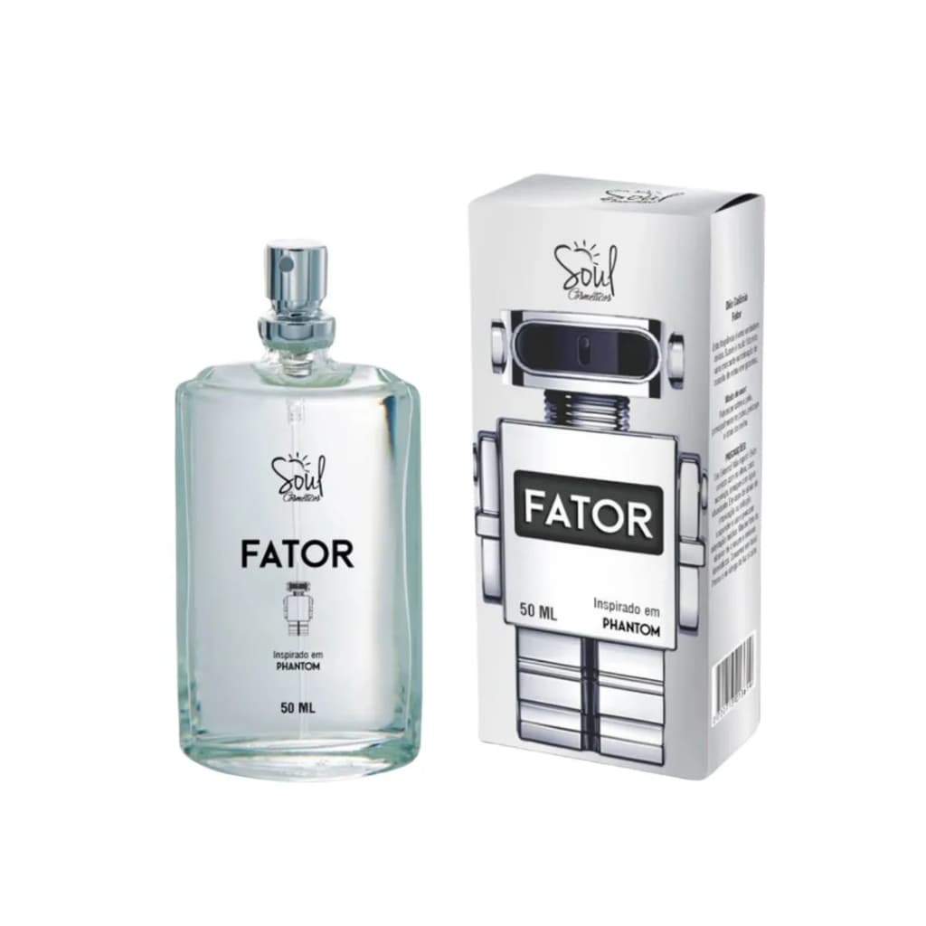 Deo Colônia Fator 50ml - Soul Cosméticos